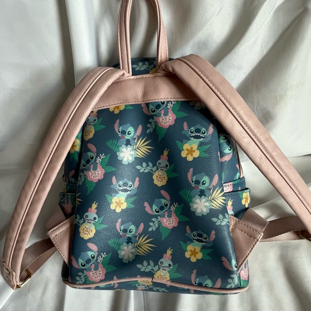 Loungefly Stitch and Scrump Mini Backpack Purse - Picture 2 of 5